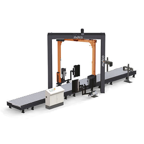 Banderoleuse à deux bras tournants - Matco ALC45 TWIN - Matco International - totalement automatique / de palettes / avec convoyeur