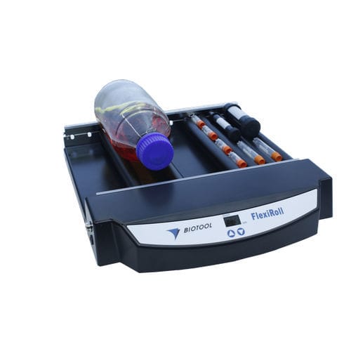 Agitateur de laboratoire à rouleaux - FlexiRoll - Biotool Swiss AG - numérique / de fiole / de tube à essai
