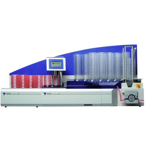 Système de remplissage pour boîtes de Petri - PetriSwiss PS 900 - Biotool Swiss AG - automatique / à pédale / pour liquides