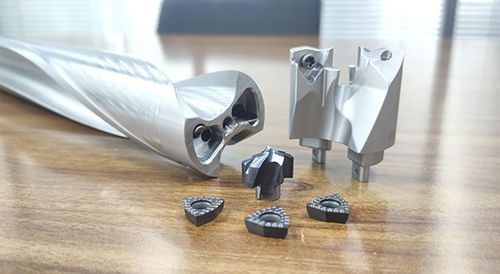 Foret à plaquettes - Zhengzhou Halnn Superhard Materials Co., Ltd. - multiusage / à grande vitesse d'avance / à centrer