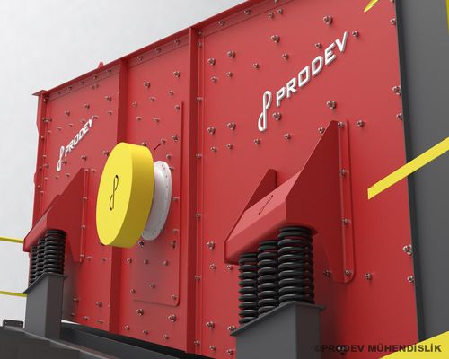 Crible de process - PROSCREEN-I series - PRODEV MACHİNE - vibrant / pour produits en vrac / incliné
