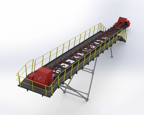 Convoyeur à bande - PRODEV MACHİNE - de transport / modulaire / pour matériau en vrac