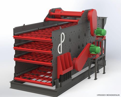 Trémie vibrante - PROSCREEN-H series - PRODEV MACHİNE - horizontale