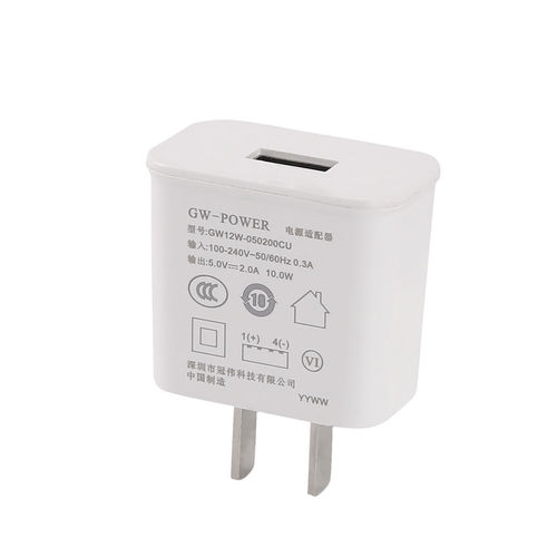 Alimentation électrique enfichable - GW12W-XXXYYYZm - Shenzhen K-TECH Technology Co., Ltd. - AC/DC / avec protection contre les courts-circuits / avec protection contre les surintensités