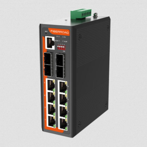 Commutateur Ethernet administrable - FR-7M3408 series - Fiberroad Technology - 12 ports / 10/100BaseT(X) / gigabit