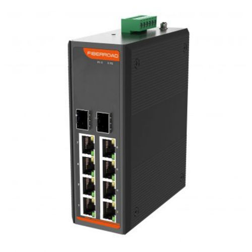 Commutateur Ethernet non administrable - FR-7N3208 - Fiberroad Technology - 8 ports / 8 ports / Gigabit Ethernet