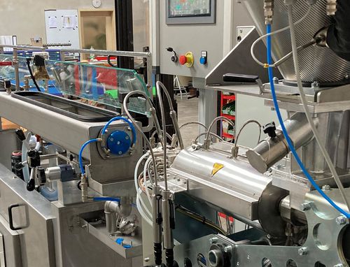 Ligne d'extrusion multicouche - KOMAX - avec refroidissement à eau / monocouche / à haut débit