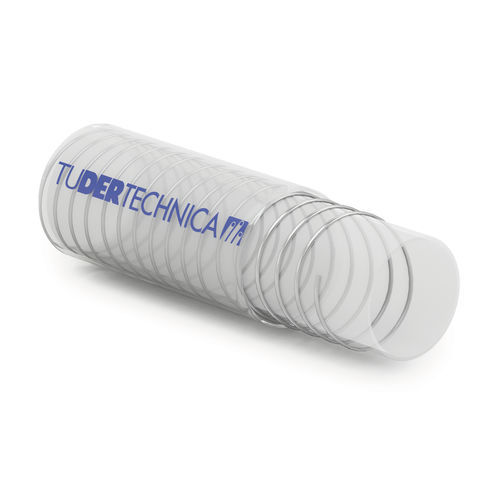 Tuyau flexible pour produits chimiques - TUSIL® VIEW - TUDERTECHNICA - TUBIGOMMA DEREGIBUS SRL - pour produits alimentaires / en silicone / d'aspiration
