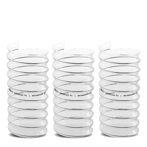 Tuyau flexible pour produits chimiques - 913025 - MERLETT - de poussière / pour produits abrasifs / en acier galvanisé