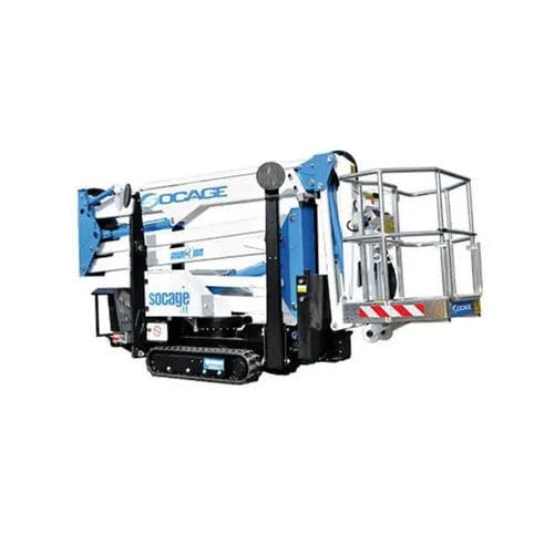 Nacelle araignée automotrice - SPJ315 - Socageworld - électrique / à moteur diesel / pour usage intérieur et extérieur