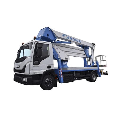 Nacelle articulée automotrice - ForSte 32DJ SPEED - Socageworld - montée sur camion / électrique / hydraulique