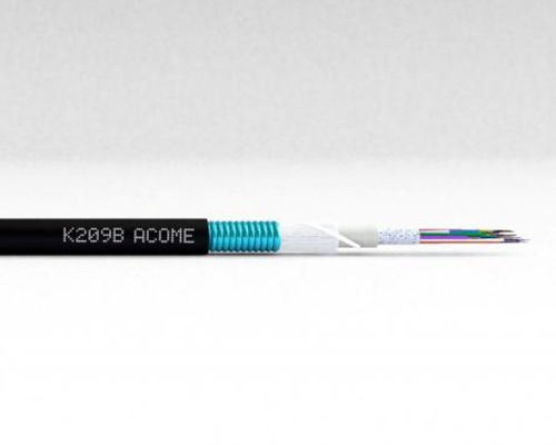 Câble optique de données - K209 - Acome - blindé / multifibre / sans halogène