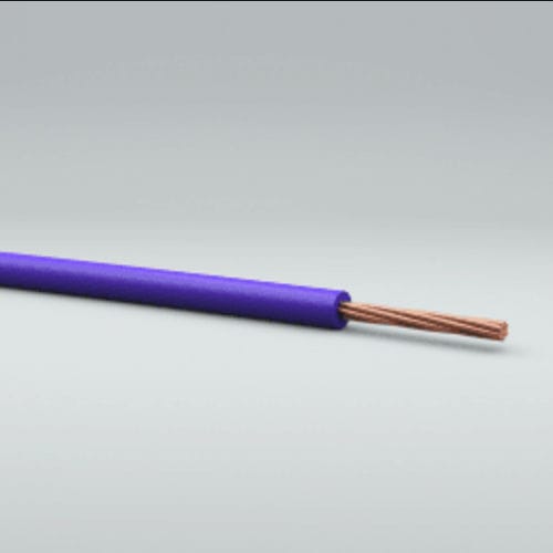 Fil électrique isolé - T150 - Acome - en cuivre / en PE / monobrin