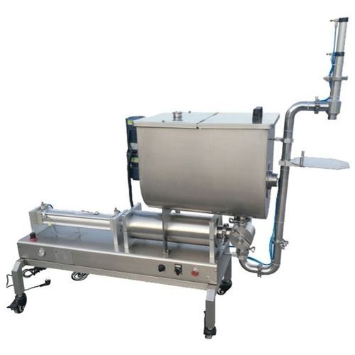 Machine de remplissage à piston - XH-50P - Spark Packaging Machines - semi-automatique / de canettes / pour bocaux
