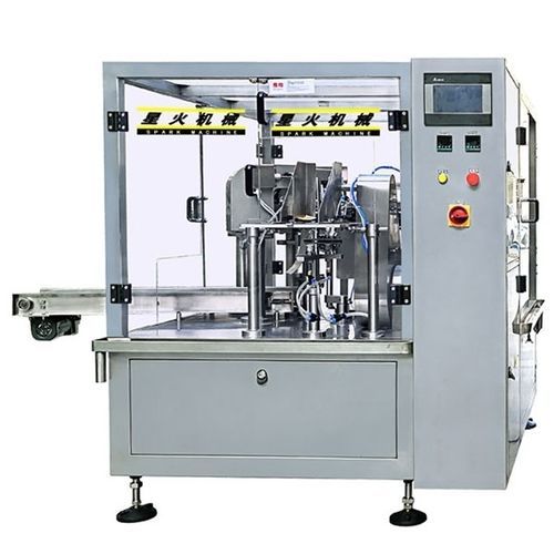Remplisseuse operculeuse automatique - FS-100 - Spark Packaging Machines - pour sachets / de liquides / de poudre