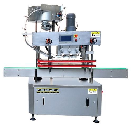 Boucheuse visseuse automatique - Cap-100 - Spark Packaging Machines - pneumatique / servocommandée / à grande vitesse