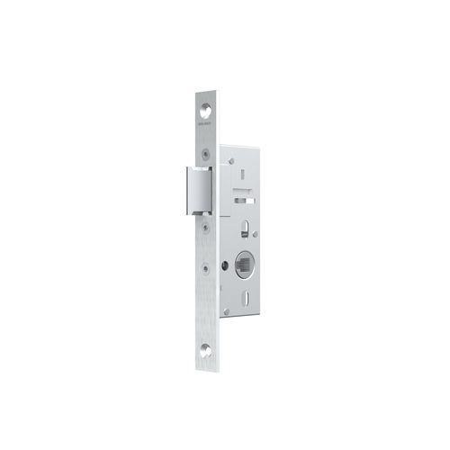 Serrure à pêne - N1502 - effeff - pour porte / en acier inoxydable / anti-incendie