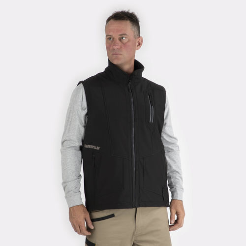 Gilet de travail - 1320049 - Caterpillar workwear - en tissu / en résille / coquille