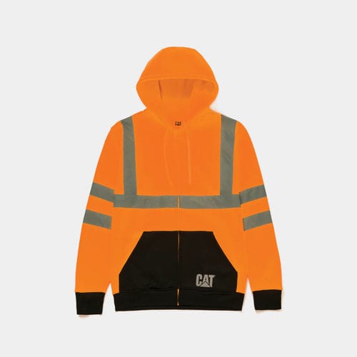 Sweat-shirt de travail - 1910127 series - Caterpillar workwear - haute visibilité / en polyester / pour construction
