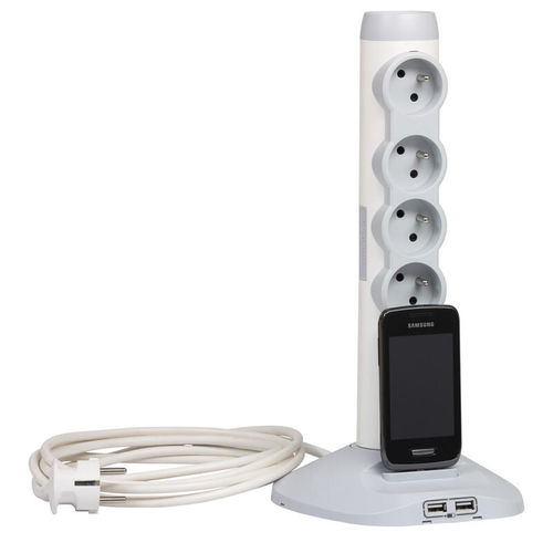 Rallonge électrique avec multiprise - 0 500 14 - Legrand