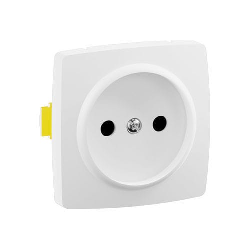 Prise électrique murale - 086122L - Legrand - avec moulage thermoplastique / IP20 / sans halogène