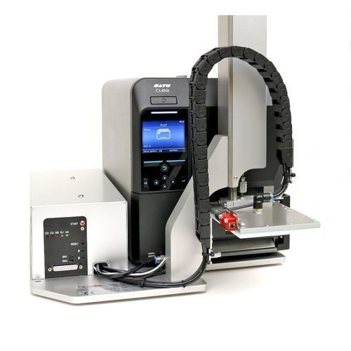 Machine d'impression-pose d'étiquettes à transfert thermique - Legi-Air 2050 - Bluhm Systeme GmbH - pour emballage / pour composants électroniques / automatique