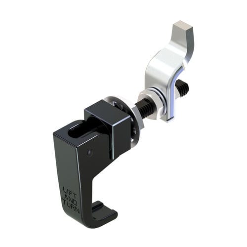 Loquet à compression - 1258-02-130 - Wenzhou Yeeka Lock Technology Co., Ltd. - à serrure / à clef / en zinc