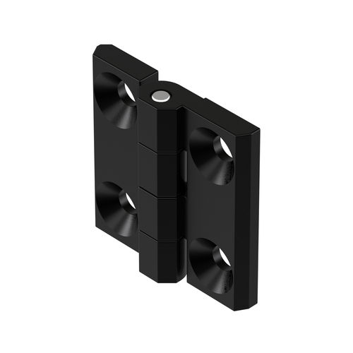 Charnière en alliage de zinc - 2101-400-10  - Wenzhou Yeeka Lock Technology Co., Ltd. - à visser / chromée / thermolaquée