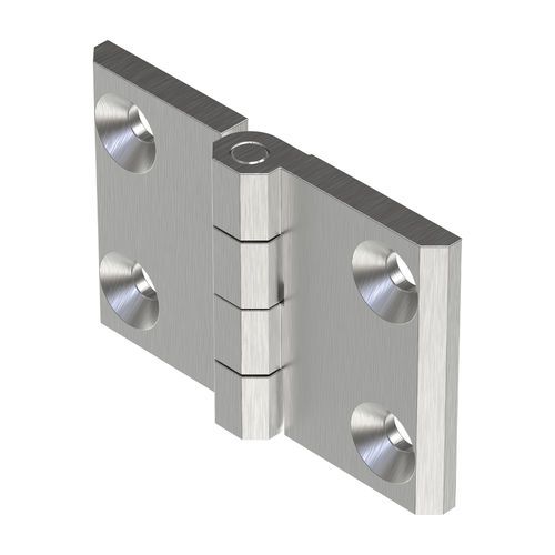 Charnière en alliage de zinc - 2101-576-10  - Wenzhou Yeeka Lock Technology Co., Ltd. - à visser / chromée / thermolaquée