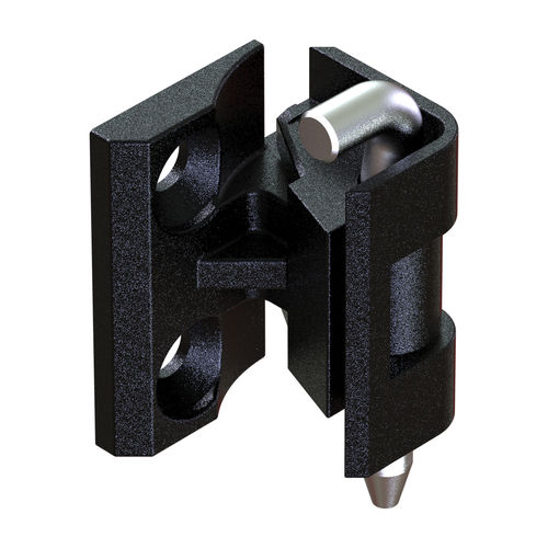 Charnière plate - 2306-15-20  - Wenzhou Yeeka Lock Technology Co., Ltd. - en zinc / chromée / de porte