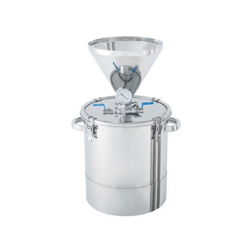 Récipient d'aspiration - QR-100M series - MONOVATE Co., Ltd. - de liquides / en inox / sous pression