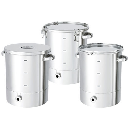 Réservoir de stockage - KTT-M series - MONOVATE Co., Ltd. - de refoulement / de liquides / en inox