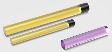 Cristal d'orthovanadate d'yttrium dopé Nd (Nd:YVO4) - United Photonics Technology - Nd:YAG / lié par diffusion / pour laser