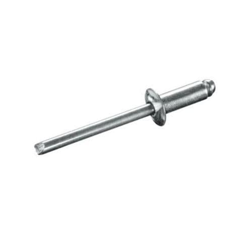 Rivet aveugle - 7080160100-74 - Goebel Group - à tête ronde / en acier / gris