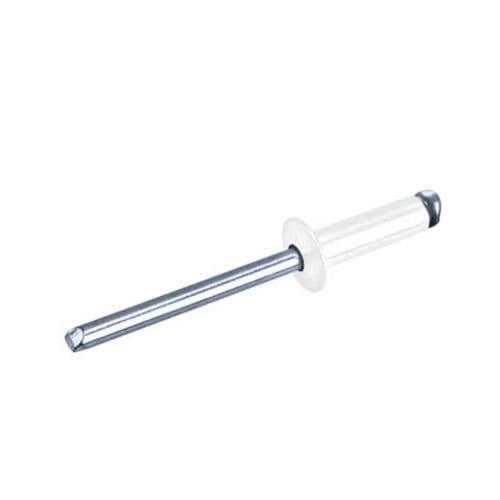 Rivet aveugle - 7901060260-74 - Goebel Group - à tête ronde / en acier / gris