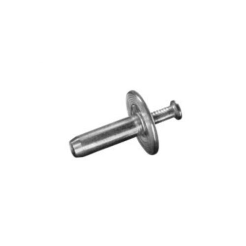 Rivet aveugle - 6060648450-74 - Goebel Group - à tête ronde / en inox / gris