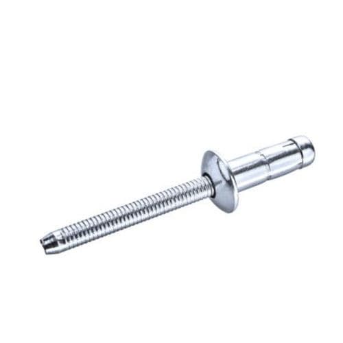 Rivet aveugle - 7890406418-74 - Goebel Group - à tête ronde / en acier / gris