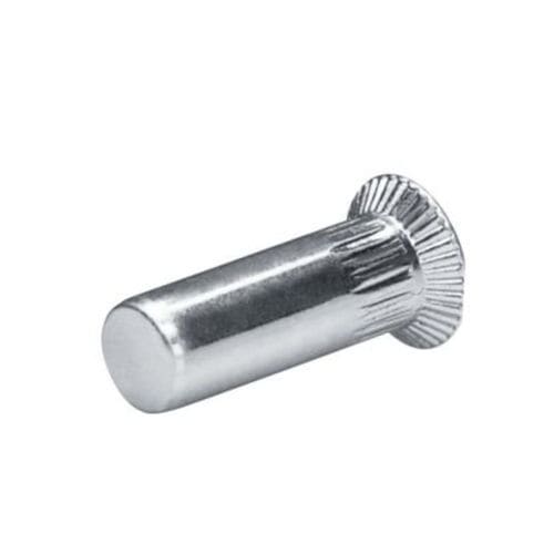 Écrou moleté - 7551011010-74 - Goebel Group - à sertir en aveugle / en inox / à tête fraisée