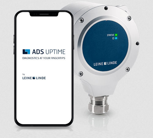 Solution logicielle de supervision - ADS Uptime™  - Leine & Linde - de commande / de maintenance préventive / de planification de production