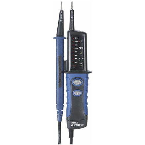 Testeur de tension - 473120 - HOLEX - de continuité / de polarité / de LED