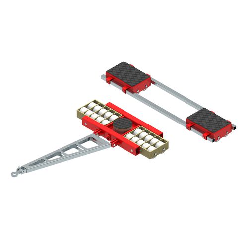 Patin rouleur pour forte charge - ECO-Skate XL (NY) XN50L + XN50S 100to - HTS Hydraulische Transportsysteme GmbH - de transport / manuel