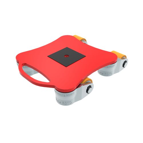 Patin rouleur de transport - ECO-Skate© ROTO MINI RM9 0,9to - HTS Hydraulische Transportsysteme GmbH - 360° / rotatif
