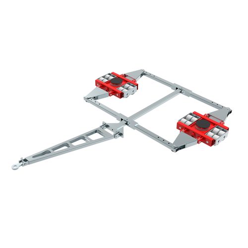 Patin rouleur pour forte charge - ECO-Skate DUO XL (NY) XN40D 40to - HTS Hydraulische Transportsysteme GmbH - de transport / pour charge sur 4 points