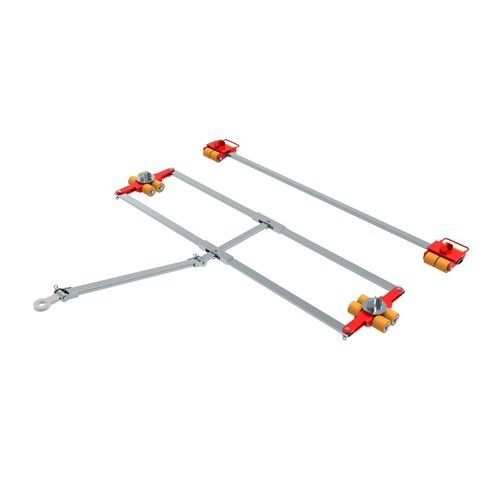 Patin rouleur pour forte charge - ECO-Skate ISOCON IC60D + IC60S 12to - HTS Hydraulische Transportsysteme GmbH - de transport / manuel / pour container