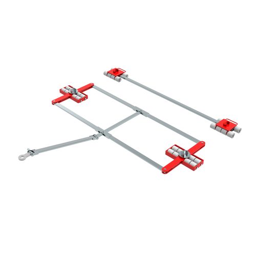 Patin rouleur pour forte charge - ECO-Skate ISOCON ICN160D + ICN160S 32to - HTS Hydraulische Transportsysteme GmbH - de transport / pour container / pour charge sur 4 points