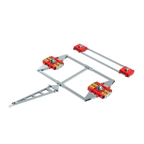 Patin rouleur pour forte charge - ECO-Skate ISOCON ICX32D + ICX32S 64to  - HTS Hydraulische Transportsysteme GmbH - de transport / pour container / pour charge sur 4 points