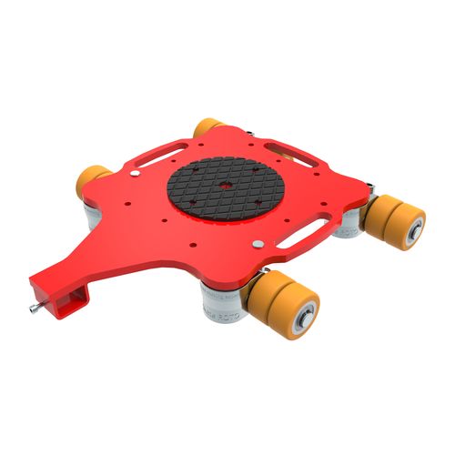 Patin rouleur rotatif - ECO-Skate® ROTOflex (PU) RF48 4,8to - HTS Hydraulische Transportsysteme GmbH - pour forte charge / de transport / manuel
