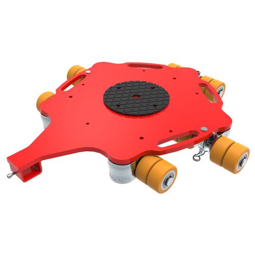 Patin rouleur rotatif - ECO-Skate® ROTOflex (PU) RF64 6,4to - HTS Hydraulische Transportsysteme GmbH - pour forte charge / de transport / manuel