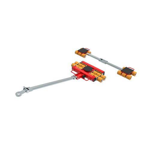 Patin rouleur pour forte charge - ECO-Skate IDEAL (PU) i90L + i90S 18to - HTS Hydraulische Transportsysteme GmbH - de transport / manuel