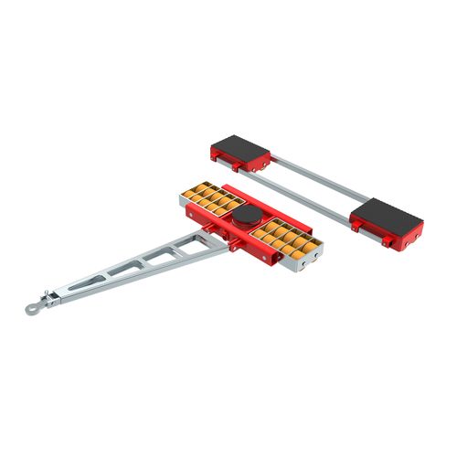 Patin rouleur pour forte charge - ECO-Skate&reg; XL (PU) X40L + X40S - HTS Hydraulische Transportsysteme GmbH - de transport / manuel